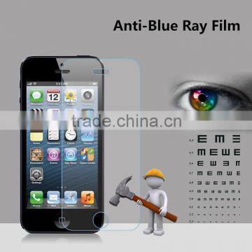 Blue light cut anti shatter screen protector film for Iphone 5