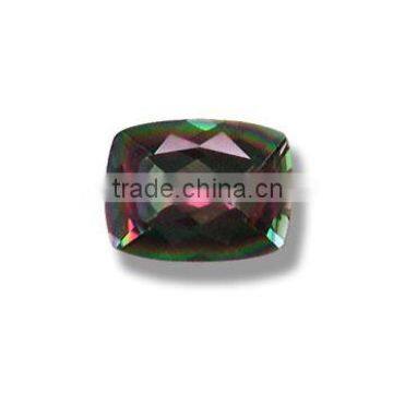 Cushions of Mystic Topaz Gemstones
