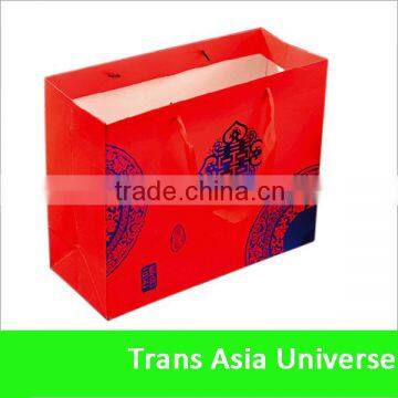 Promotional Logo Wine Gift Paper Bag