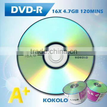 Taiwan blank media dvd cd wholesales high quality