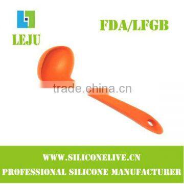 Colored silicone kitchen spoon