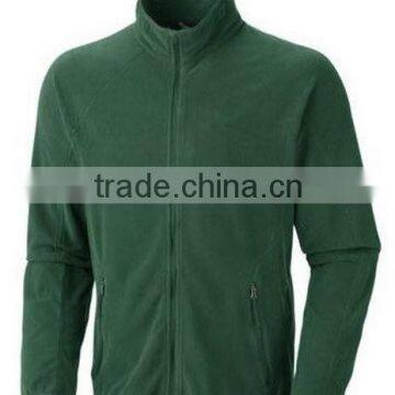 green color wholesale winter fleece jacket men fashion jacket custom