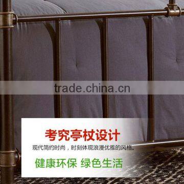 Morden Style Vintage Wrought Iron Soft Pack Bed Special Offer in Stock photo-4