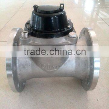 Widely exported woltman dry water meter with stainless steel body