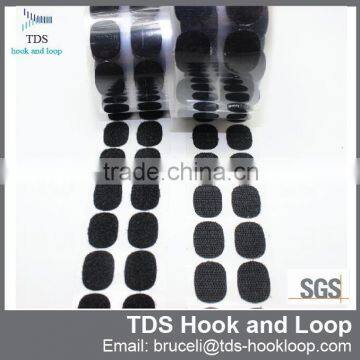 die cut heat resist hook and loop sticky dot