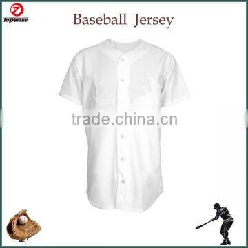 100% polyester custom stripe baseball jersey