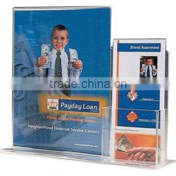 Acrylic advertising paper tent