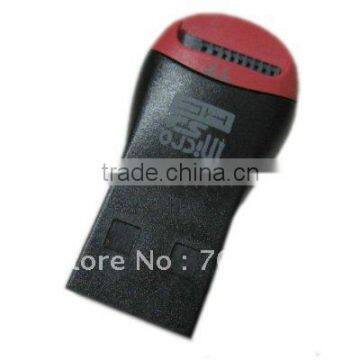 Black/Red Memory USB TF Card Reader photo-3