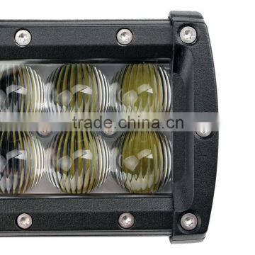 HLE New Arrival New Design IP68 18w 4 Inch Led Light Bar on Truck Roof photo-5