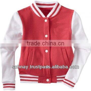 Women Letterman Varsity Jacket with customized logo