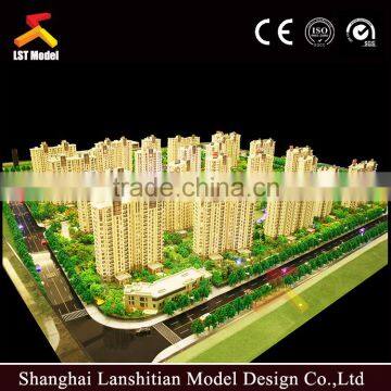 luxury residential scale model for real estate sales center