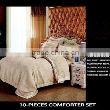 10 pieces comforter set