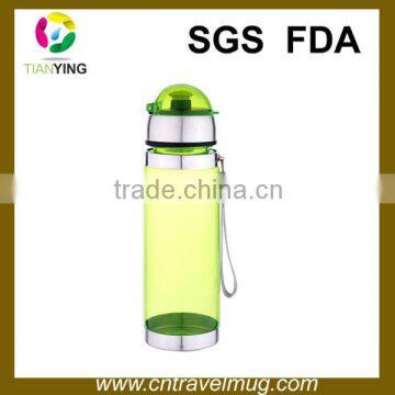 plastic sport water bottles with rope
