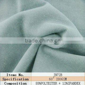 brushed polyester spandex kintting fabric