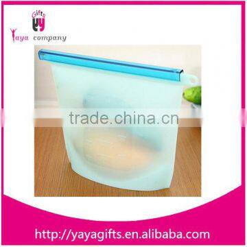 custom Wholesale silicone food storage bag
