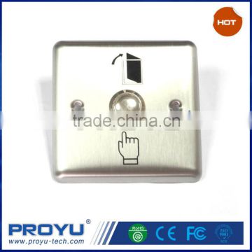 Stainless steel access control door exit push button PY-DB5