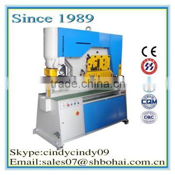 Q35Y series hydraulic ironworker , combined punching and shearing machine