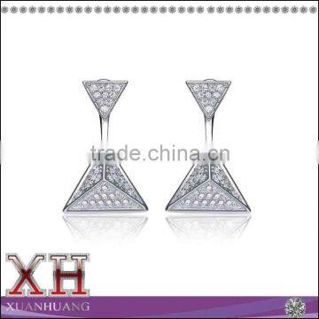 Liwan Plaza Jewelry Sterling Silver Hot Sale Stud Earrings