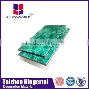 Alucoworld ISO,SGS ,CE and BV certificates fence panels new arrival aluminum composite construction materials