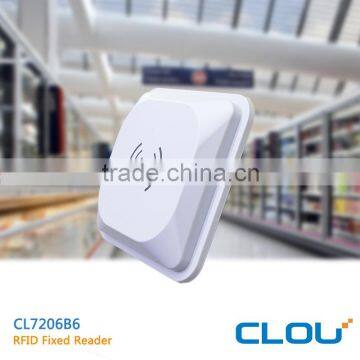 China manufacturer low price uhf passive fixed reader with one antenna built in