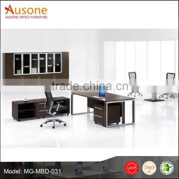 Boss Office Computer Desk Side Table With Long-side Cabinet photo-2