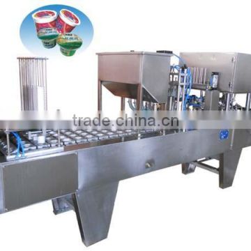 High quality gas automatic coffee capsule filling machine