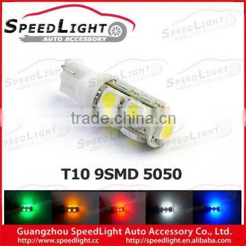 Car led light T10 9SMD 5050 LED Car Light Bulb