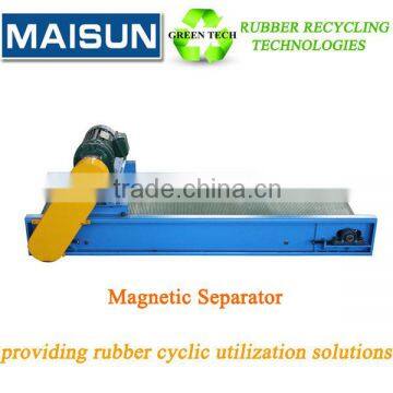 magnetic separator roller for waste tyre/used tires recycling production line