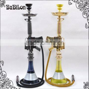 hot new products 2016 lavoo hookah, ak47 hookahgun hookah