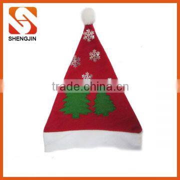 Customized embroidery christmas decoration hat