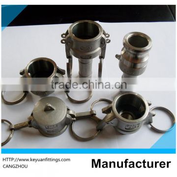 Casting Camlock quick coupling SS316 Manufacturing Cam and Groove Stainless Steel Cam Lock Fittings