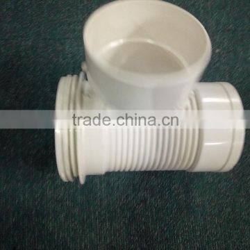 plastic injection pipe fitting mould, plastic water tube mould