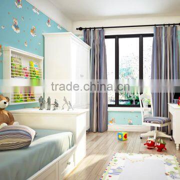 Plain Wallpaper/kids Wallpaper Wallcovering/non Woven Wallpaper photo-3