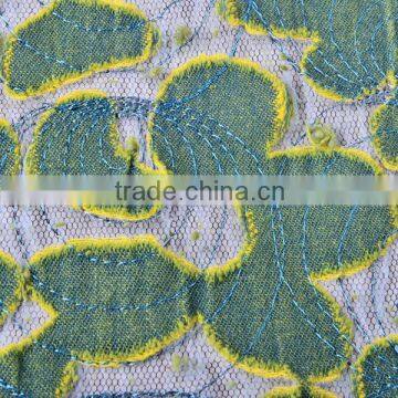 Girl Dress Latest Applique Lace Trimming photo-4