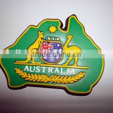 2d soft silicone rubber sticker for fridge magnet