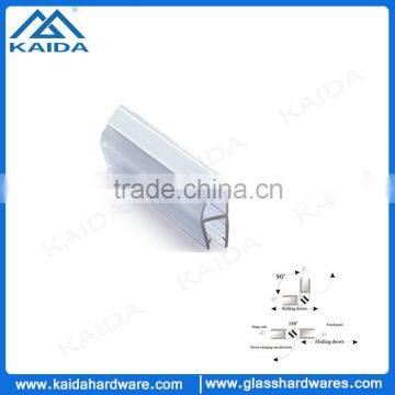 high performance silicone glass shower door seal strip