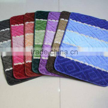 washroom floor mat with anti-slip base