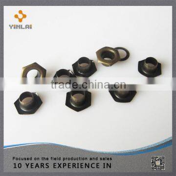 classic brass eyelets with washer
