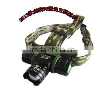 High Power Aluminum Rechargeable LED Headlamp photo-5