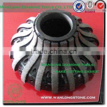 cnc alloy grinding diamond wheel for marble edge profiling-stone edge processing cnc wheels