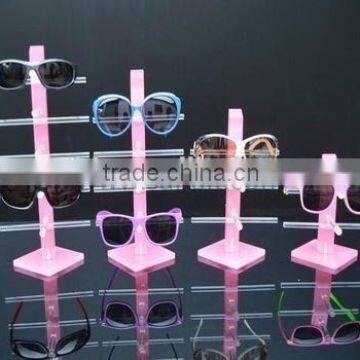 2015 new design Custom logo fashionable acrylic eyewear display rod