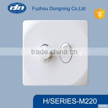 Electric wall switch/LED electric switch 2 gang 2 way switch M220