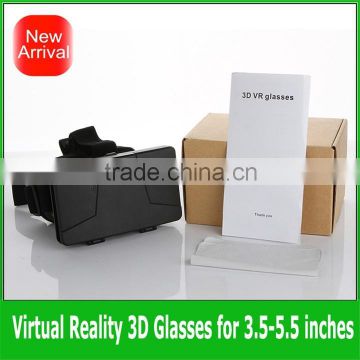 3D Glass oculus rift Color Cross Universal Google cardboard Virtual Reality 3D Video google Glasses for 3.5''~5.7" mobile phone