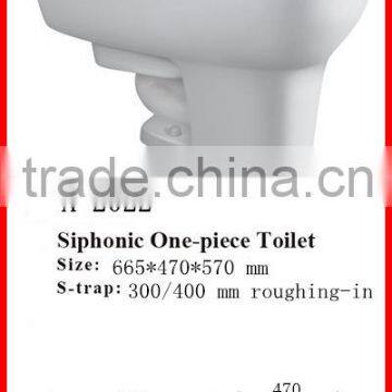 Cheap Bathroom Siphonic Ceramic One Piece Toilet A-2022 photo-2