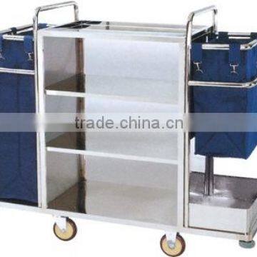 Housekeeping Cart/hotel housekeeping cart/linen trolley/maid's cart