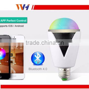 20m Wireless Range Bluetooth Led Music Light Bulb photo-3