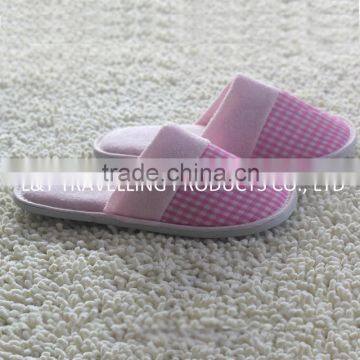 Luxury disposable slipper for hotel bedroom,luxury EVA slipper for hotel guests