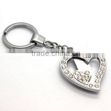 Heart Cute Metal Clip Pendant Keychain photo-3