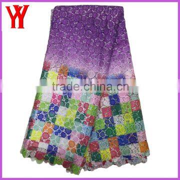 New Arrival High Quality Cord Lace Fabric 2015 Dubai Fancy Cord Lace Wholesale Cord Lace photo-3