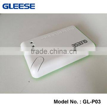 New 2016 Wholesale ABS High Quality Dual Port Power Bank for Portable Charger Mobile Power 6600mAh photo-3